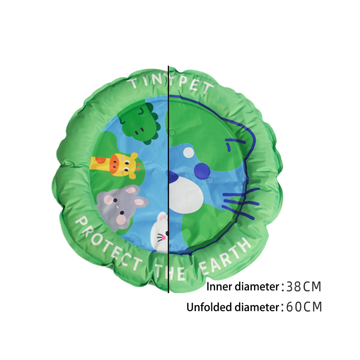 Earth Animal Zoo Green Pet Ice Den   0cm