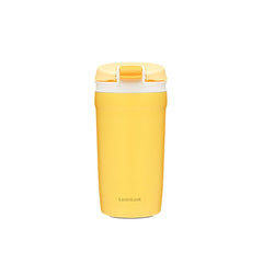 Ease Onetouch 430ml Yellow Insulated Travel Coffee Mug