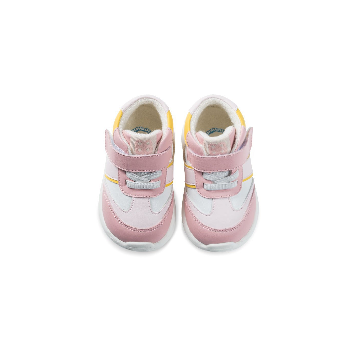 Eirene Soft Sole Anti-slip Pre-walker Pink Baby Girl Sneakers - 0cm