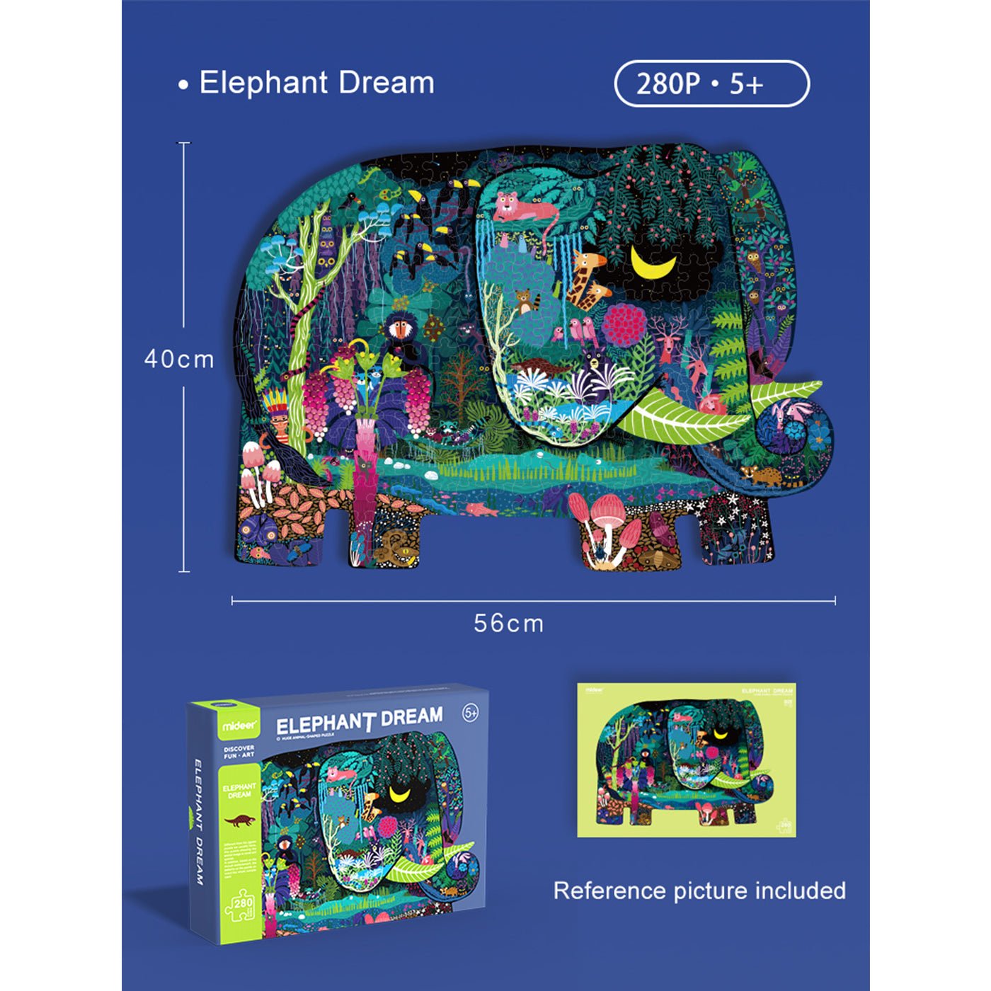 Elephant Dream Puzzle 280pcs - 0cm