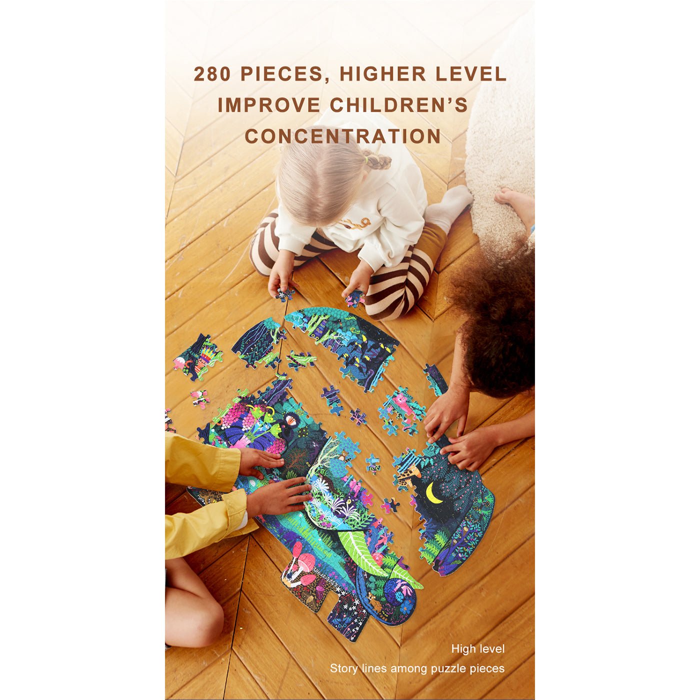 Elephant Dream Puzzle 280pcs   0cm