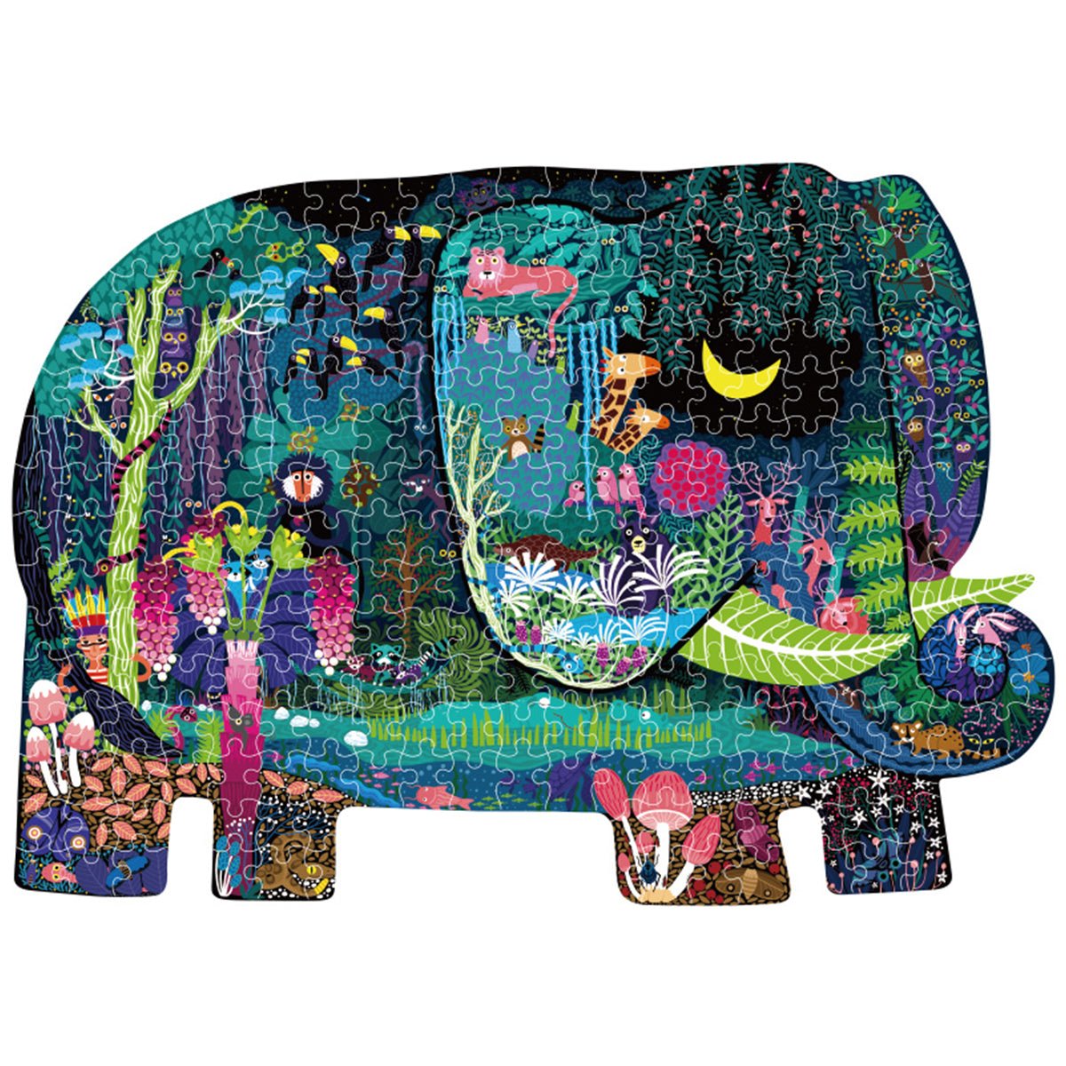 Elephant Dream Puzzle 280pcs   0cm