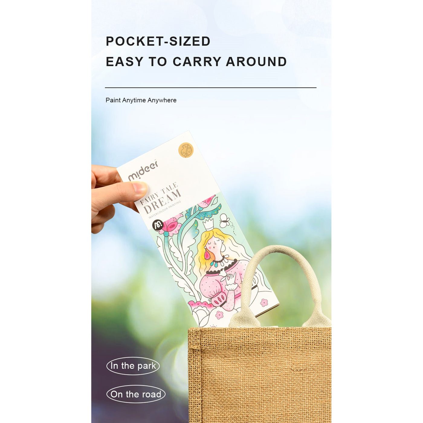 Enchanted Garden Watercolor Paiting Book   0cm