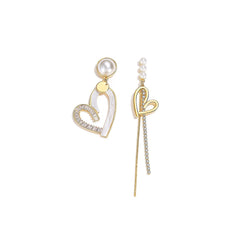 Eternal Heart Gold Earrings