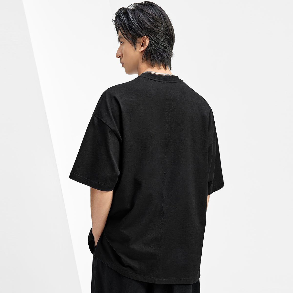 Everyday Logo Print Black Tee   0cm