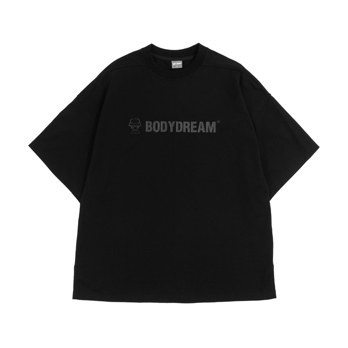 Everyday Logo Print Black Tee   0cm