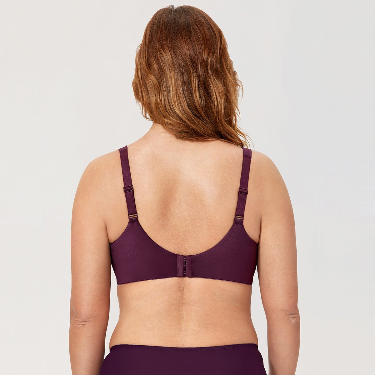 Extra Underband Wireless Purple Full Coverage Lace Bra   0cm