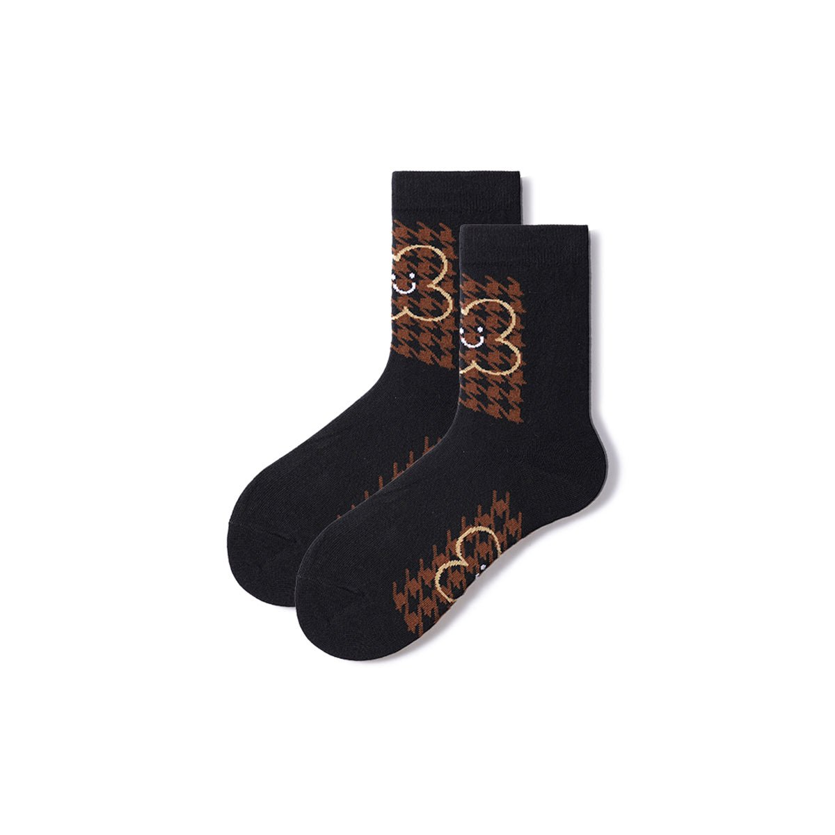 Fall Foliage All season Women 5pcs Crew Socks Set   0cm