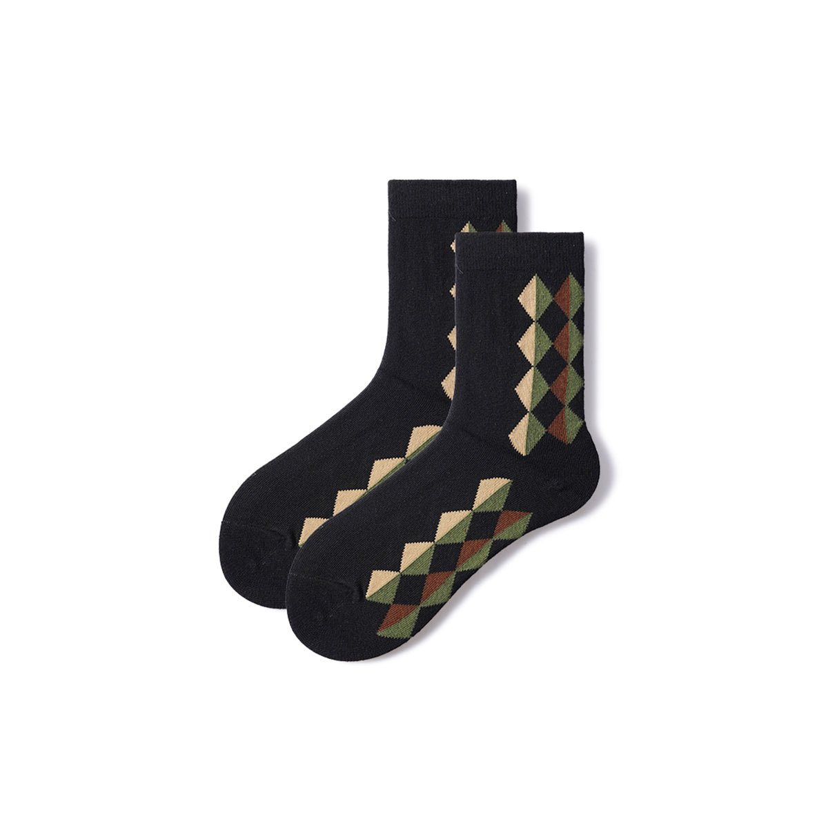 Fall Foliage All season Women 5pcs Crew Socks Set   0cm