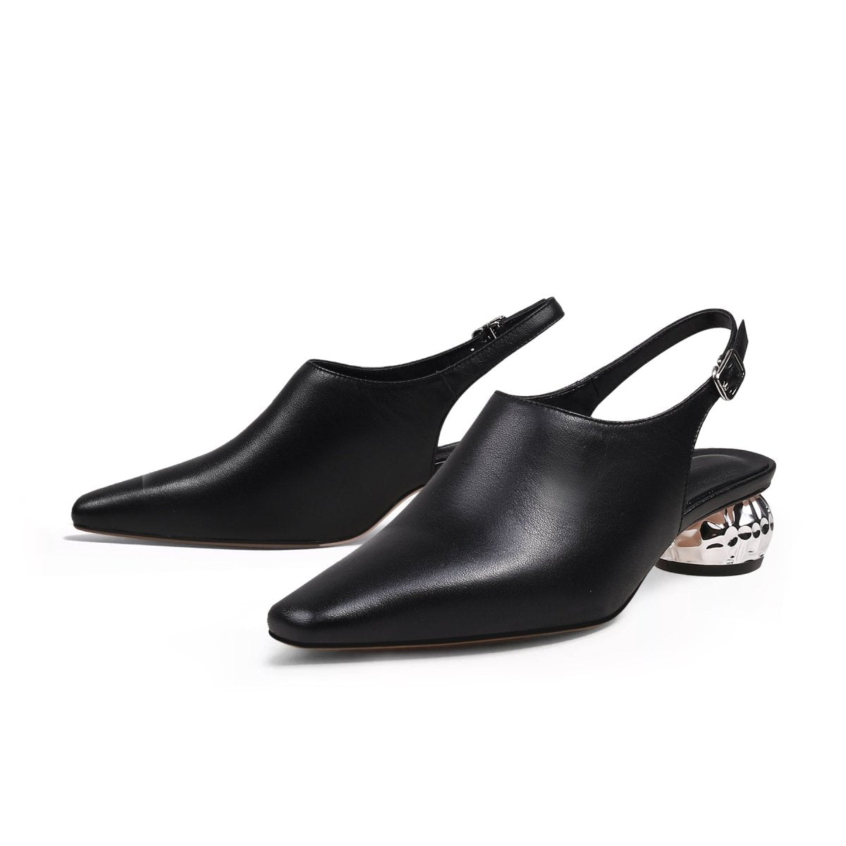 Fashion Queen Black Sandals - 0cm