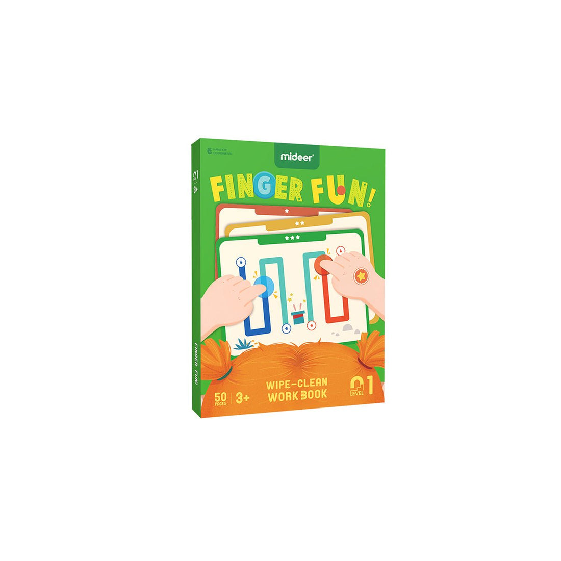 Finger Fun Wipe-clean Work Book - 0cm