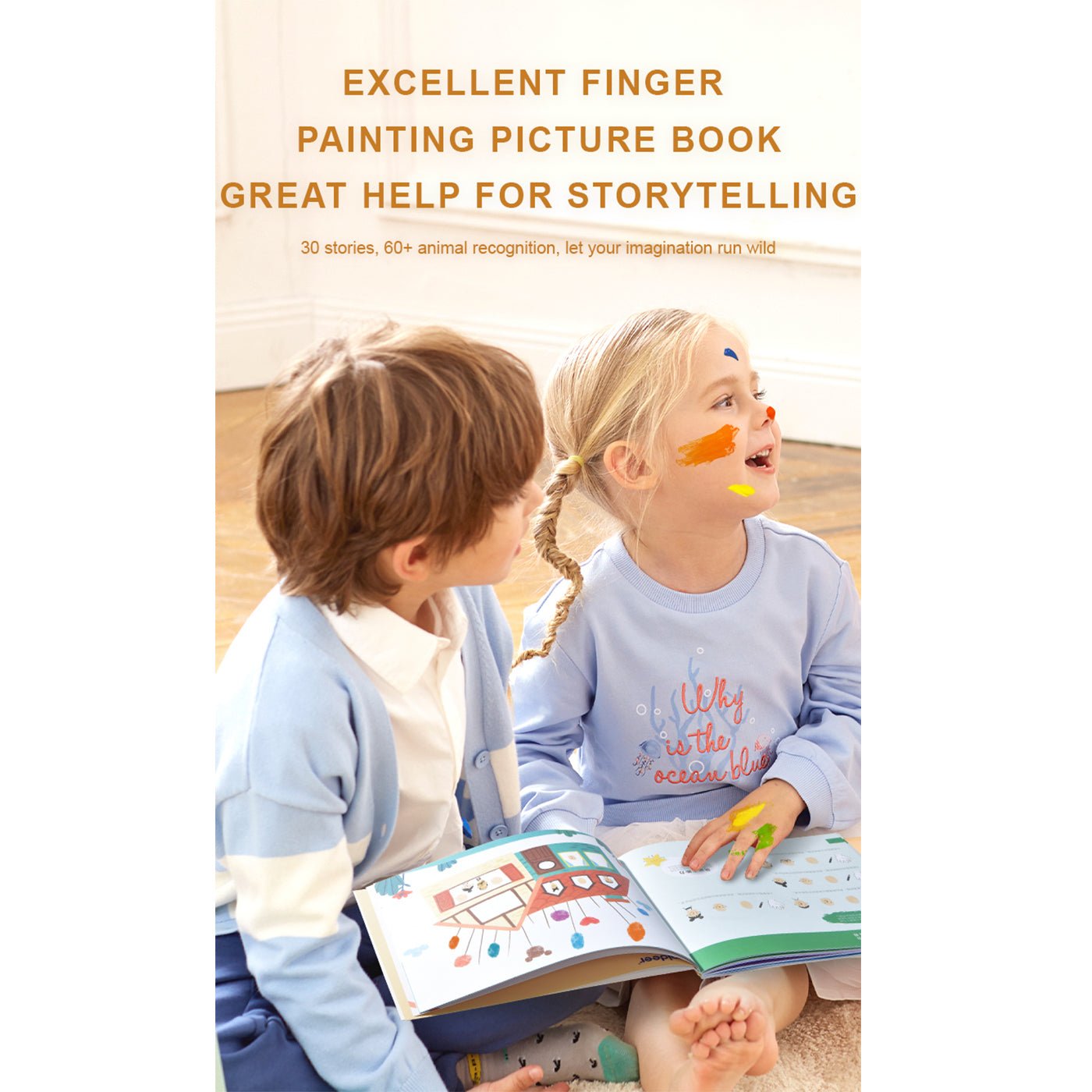 Finger Paint Art Book   0cm