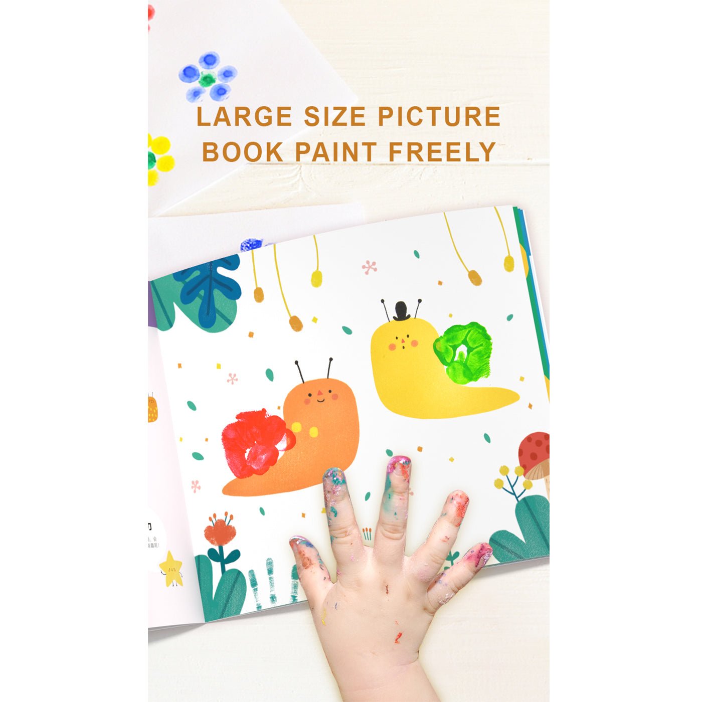 Finger Paint Art Book   0cm