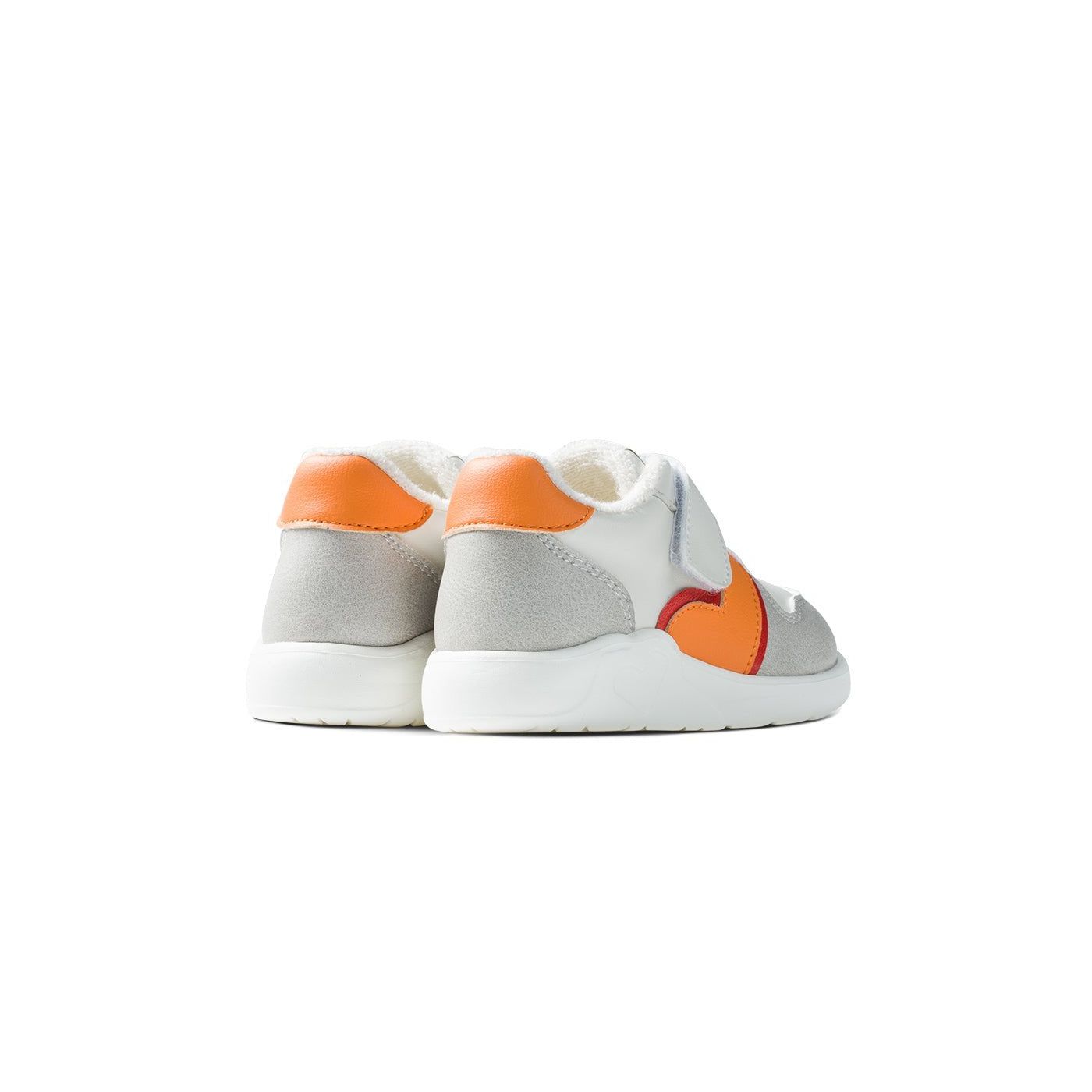 Fleece Room Soft Sole Anti-slip Pre-walker Orange Baby Sneakers - 0cm