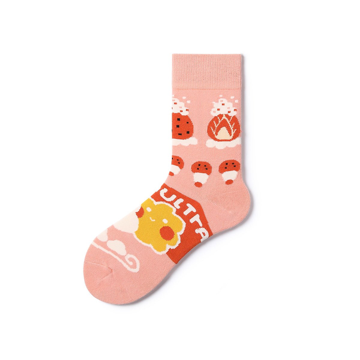 Full Vitality All season Women 5pcs Crew Socks Set   0cm