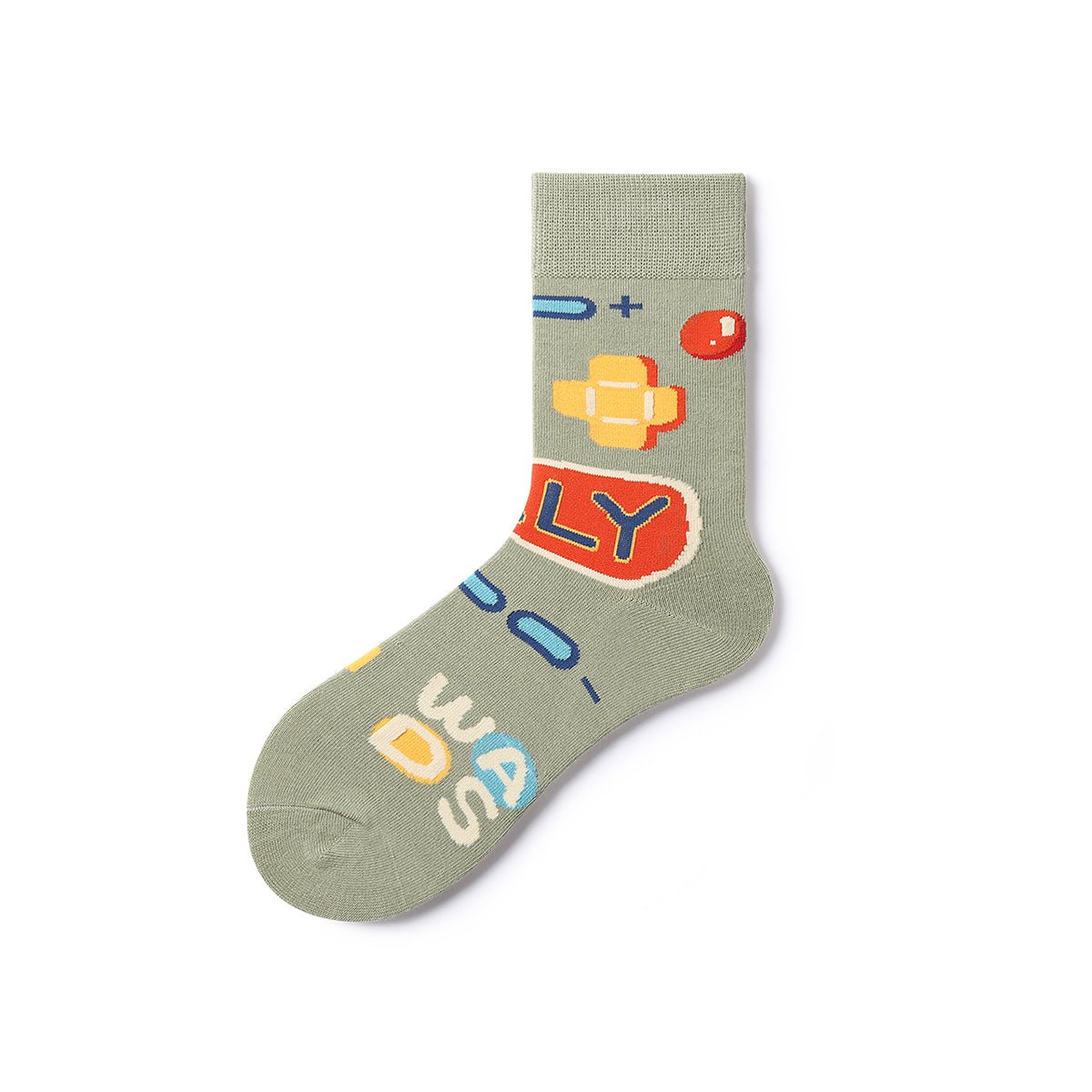 Full Vitality All season Women 5pcs Crew Socks Set   0cm