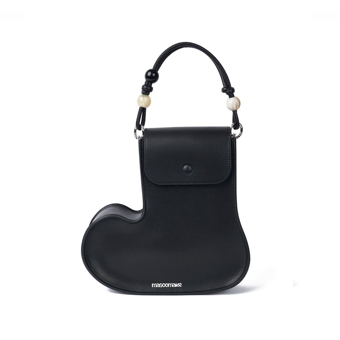 Fun Boots Convertible Black Shoulder Bag - 0cm