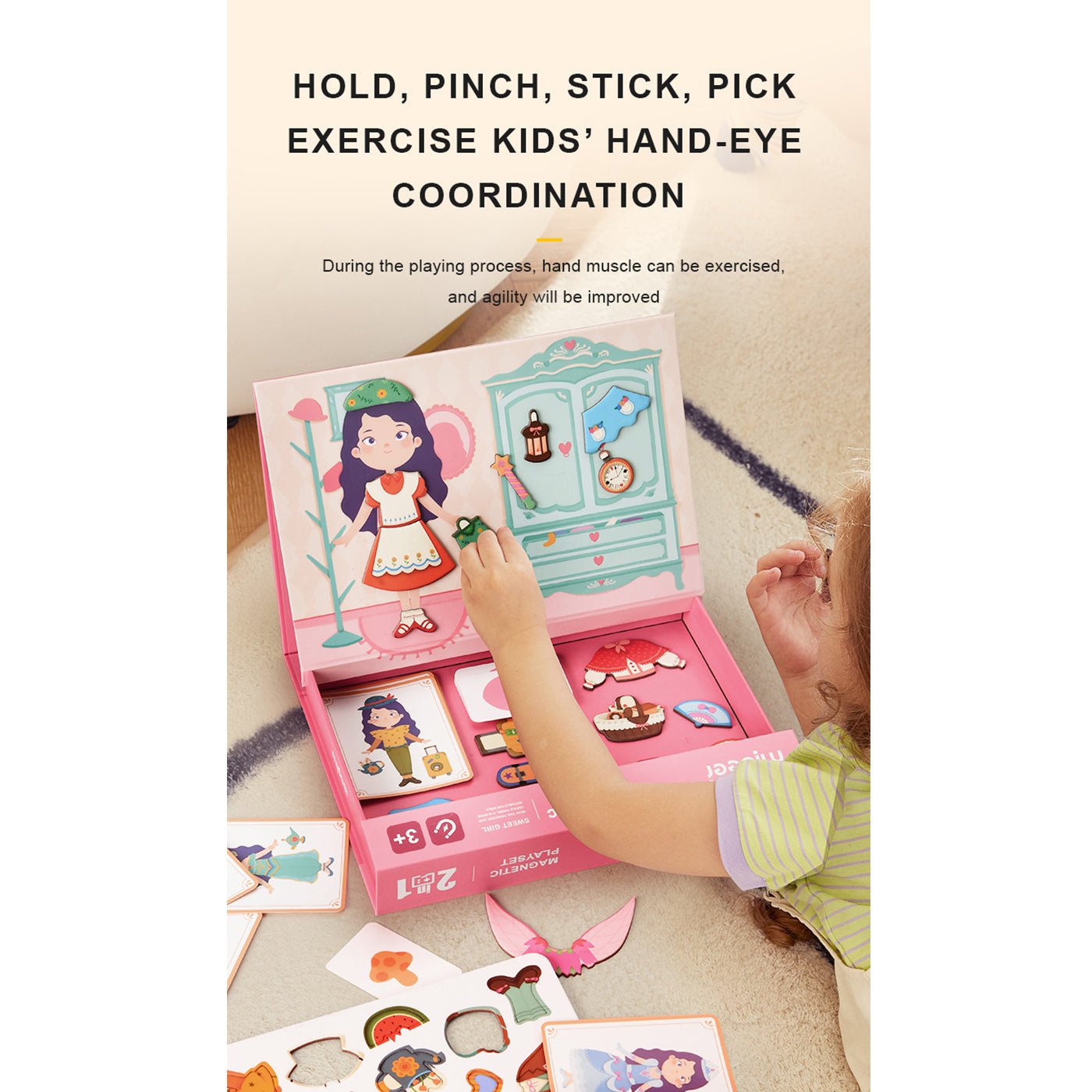 Funny Face Magenetic Playset   0cm