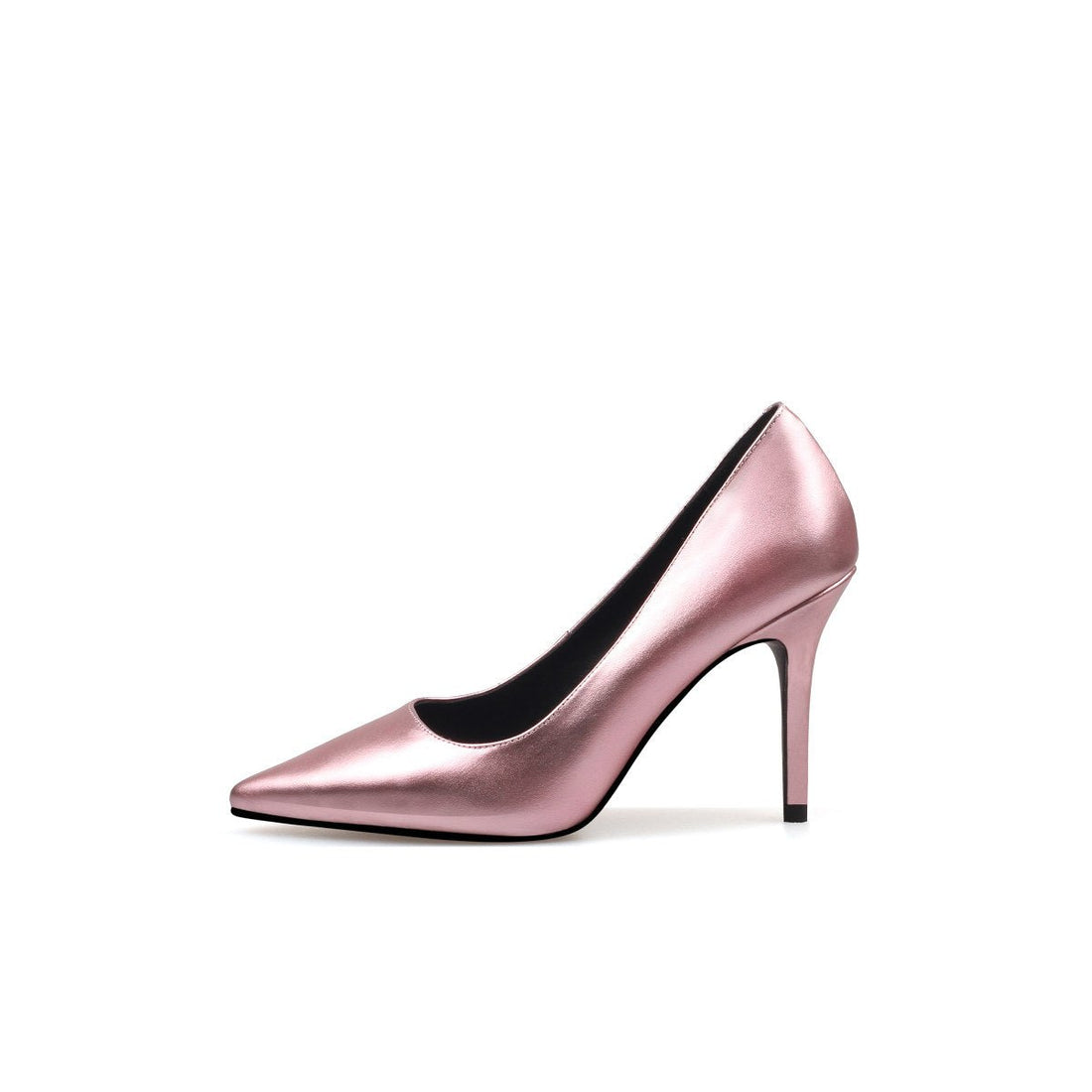 Gloss Collection Leather Pink Pumps - 0cm