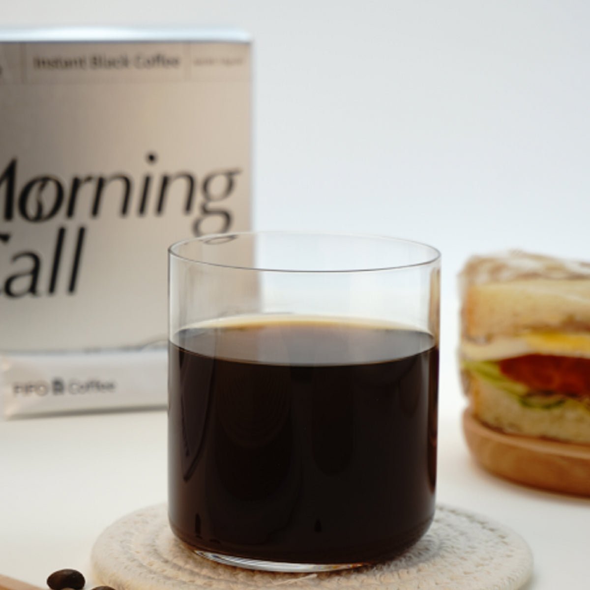 Good Morning Instant Dissolve Black Coffee 54g (30 Strips)   0cm