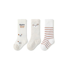 Happy Day Thin Mesh Breathable Baby Boy 3pcs Over The Knee Socks Set