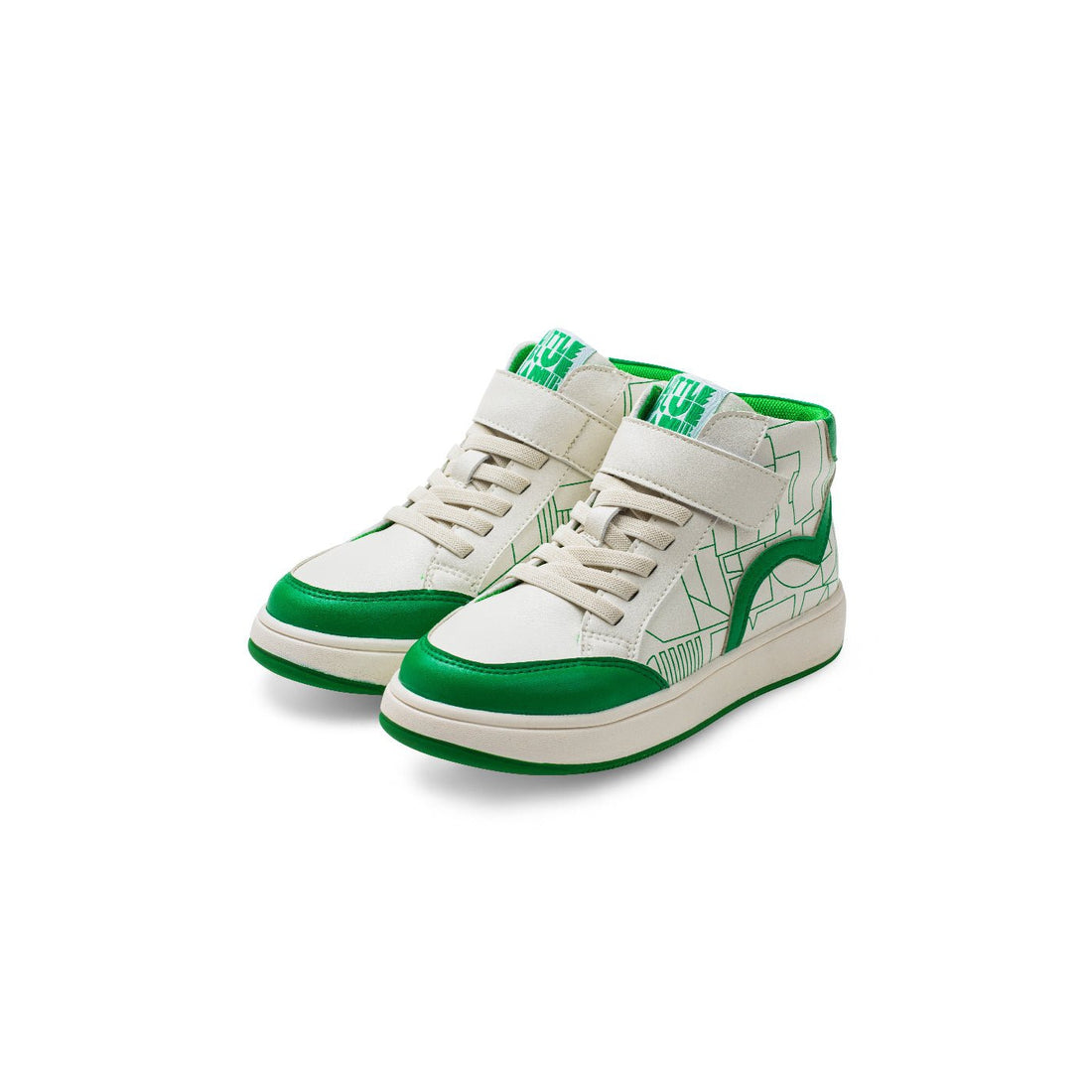 Haus Soft Sole Kids Green High-top Sneakers - 0cm
