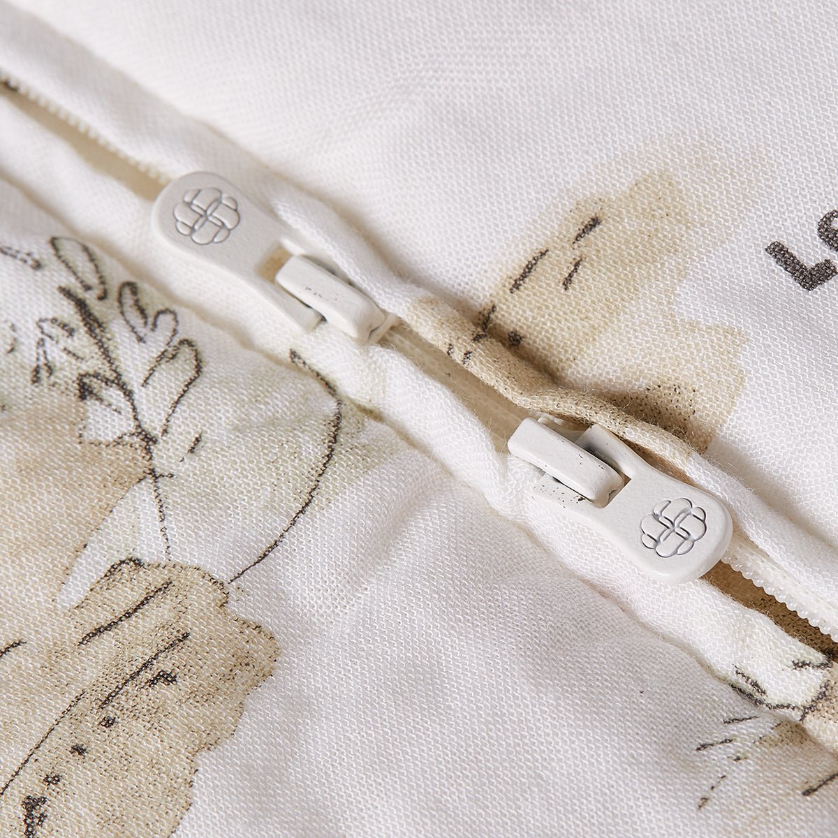 Hello Wild Long Sleeve Luxury Alpaca Kids White One Piece Pyjama   0cm