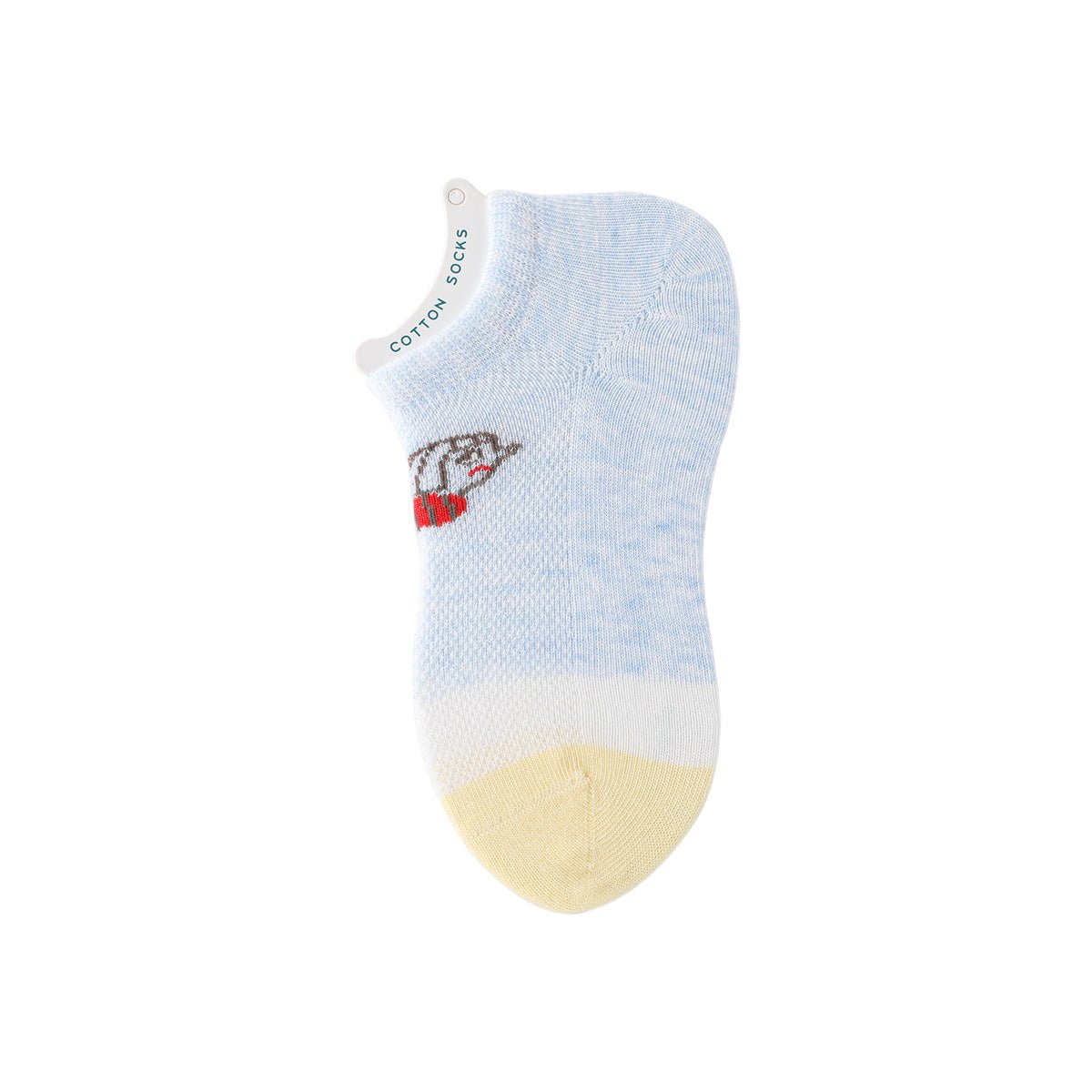 Hide & Seek Thin Mesh Breathable Girl 5pcs Ankle Socks Set   0cm