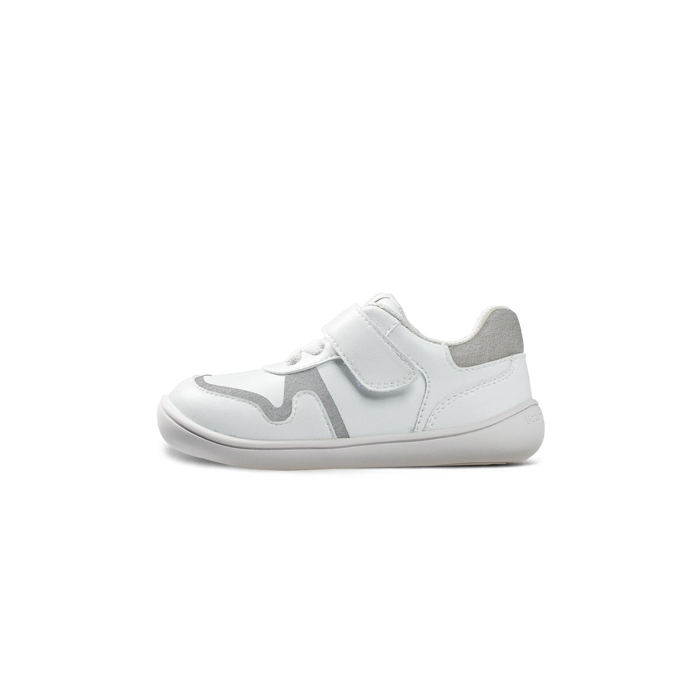 HopHop Soft Sole Anti-slip Pre-walker White Baby Sneakers - 0cm