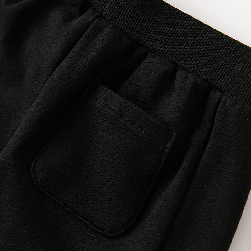 Hot Hobbies Boy Side clock Black Track Pants   0cm