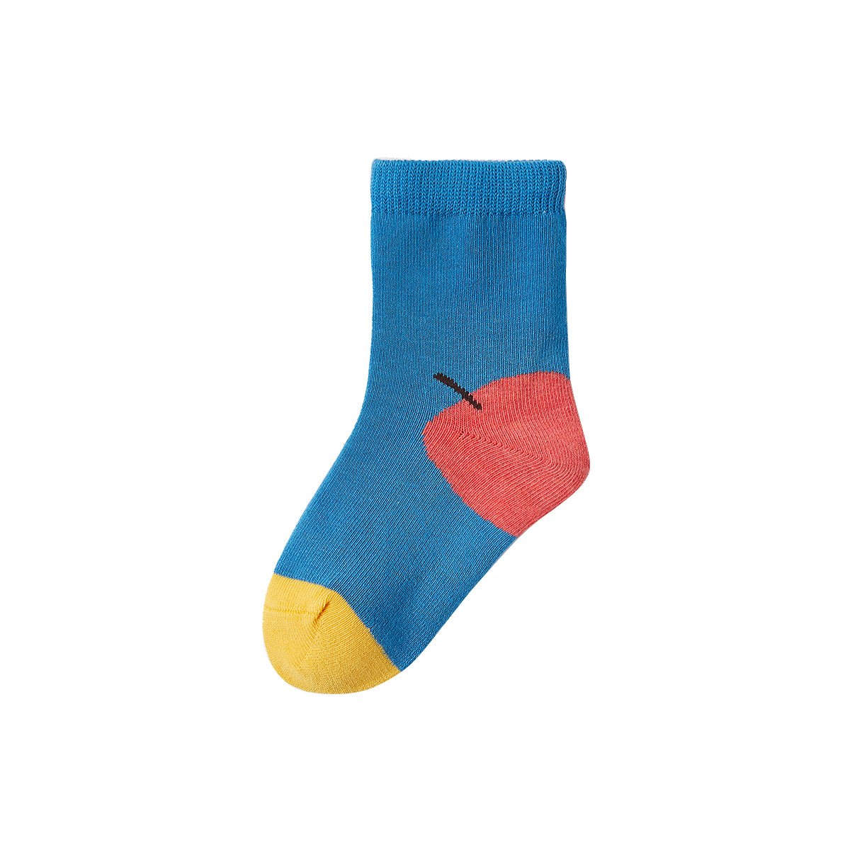 I Love Fruit Breathable Girl 5pcs Crew Socks Set   0cm