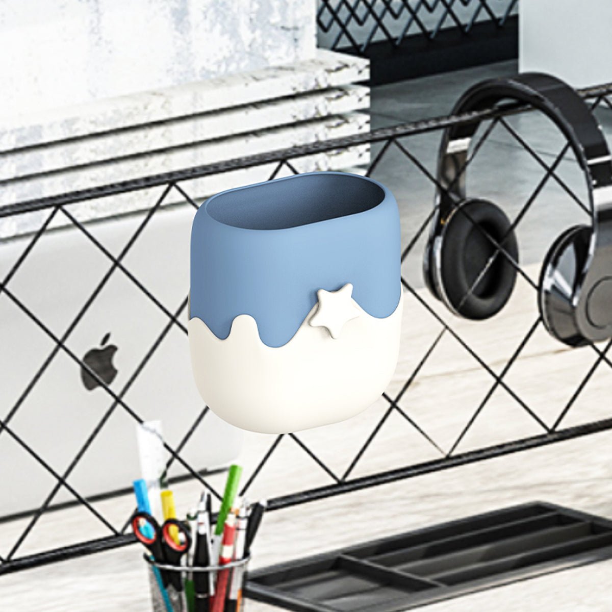 Ice Cream Blue Cat Litter Scoop Set   0cm