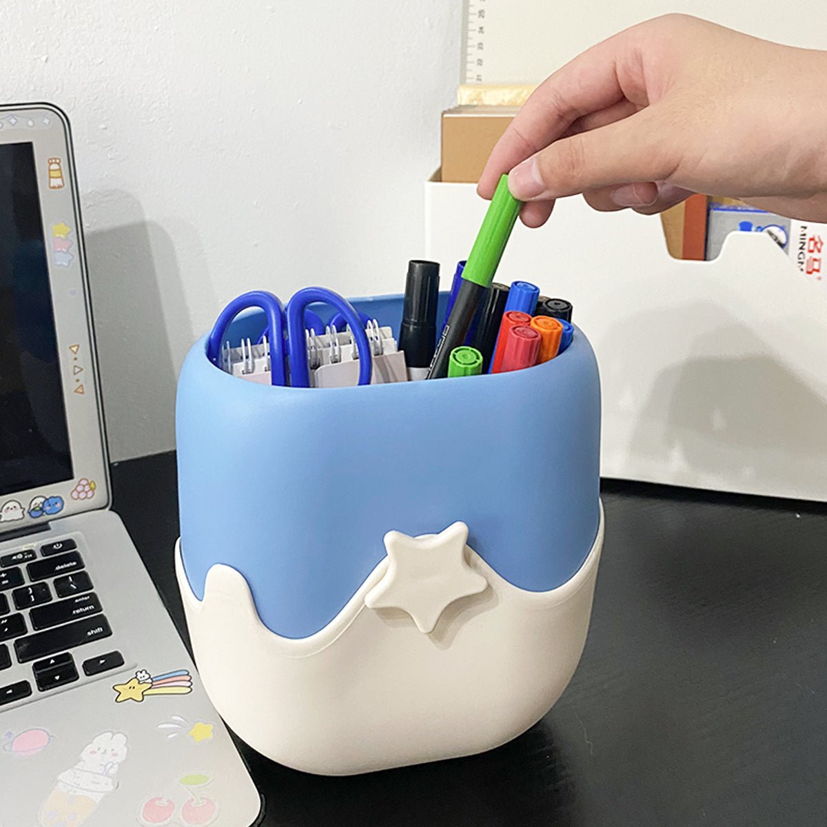 Ice Cream Blue Cat Litter Scoop Set   0cm