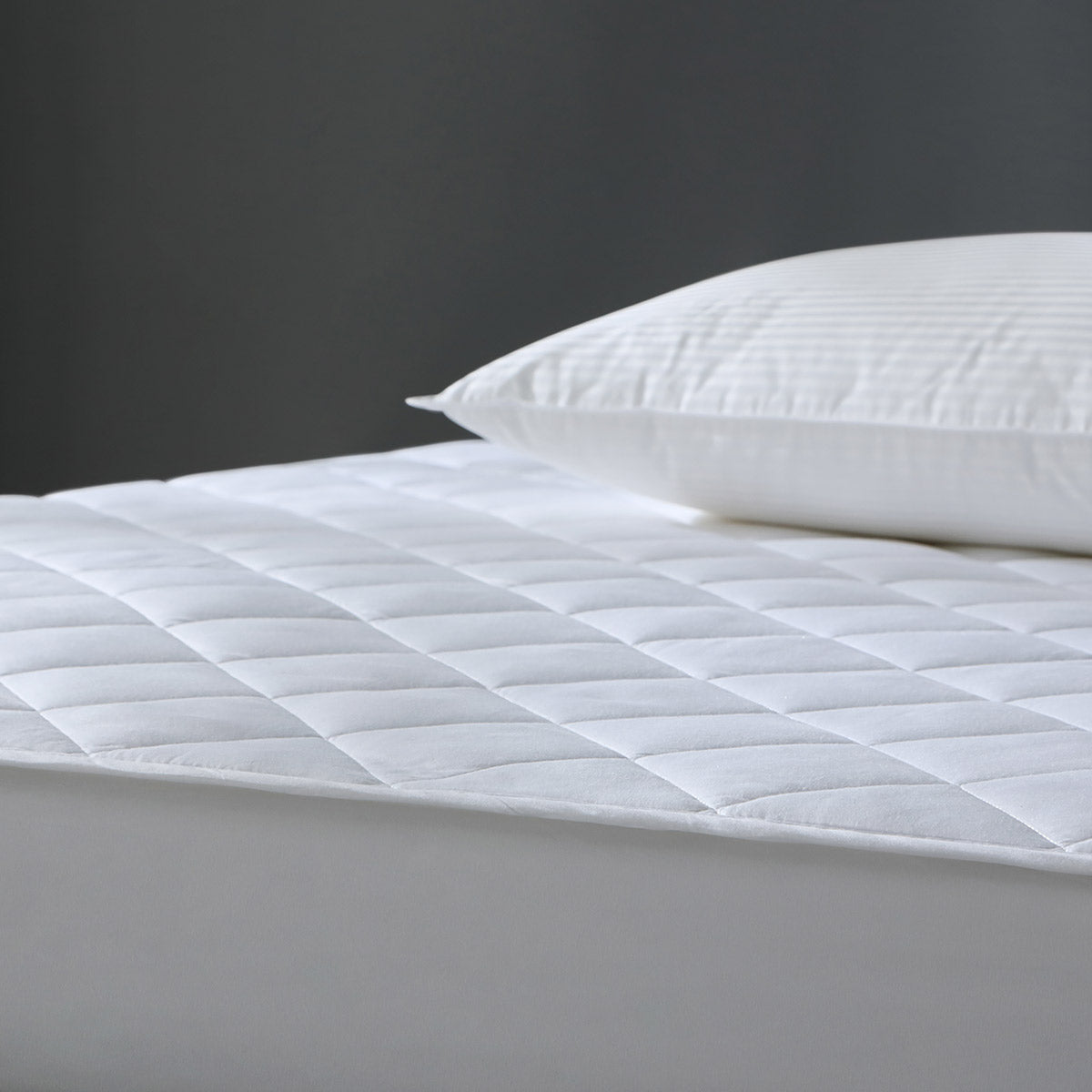 Ickert A grade Antibacterial Non slip Dust proof White Mattress Protector   0cm