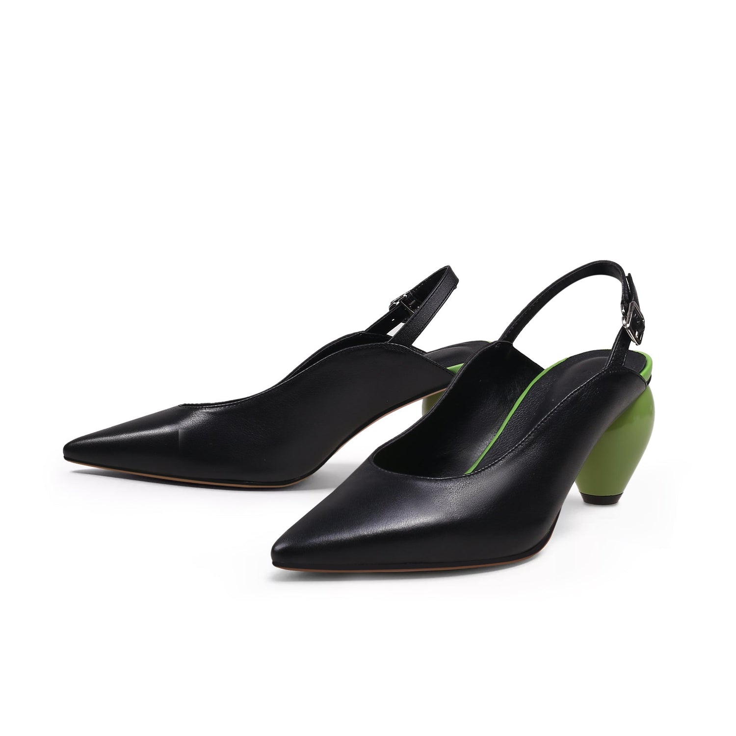 Jade Black Sandals