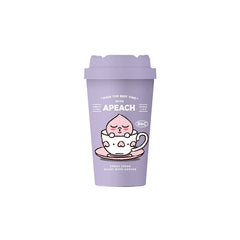 KAKAO FRIENDS Apeach Vitality Onetouch 400ml Purple Insulated Travel Coffee Mug