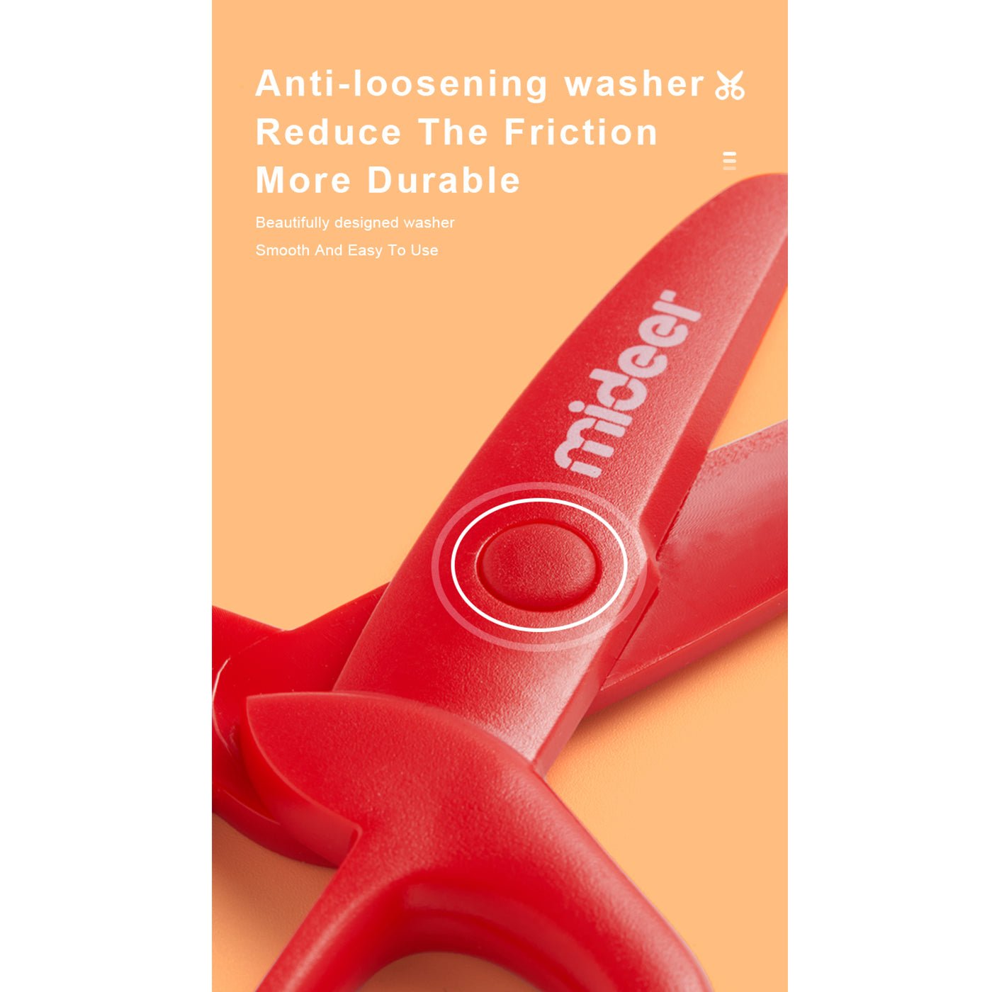 Kids Red Scissors   0cm