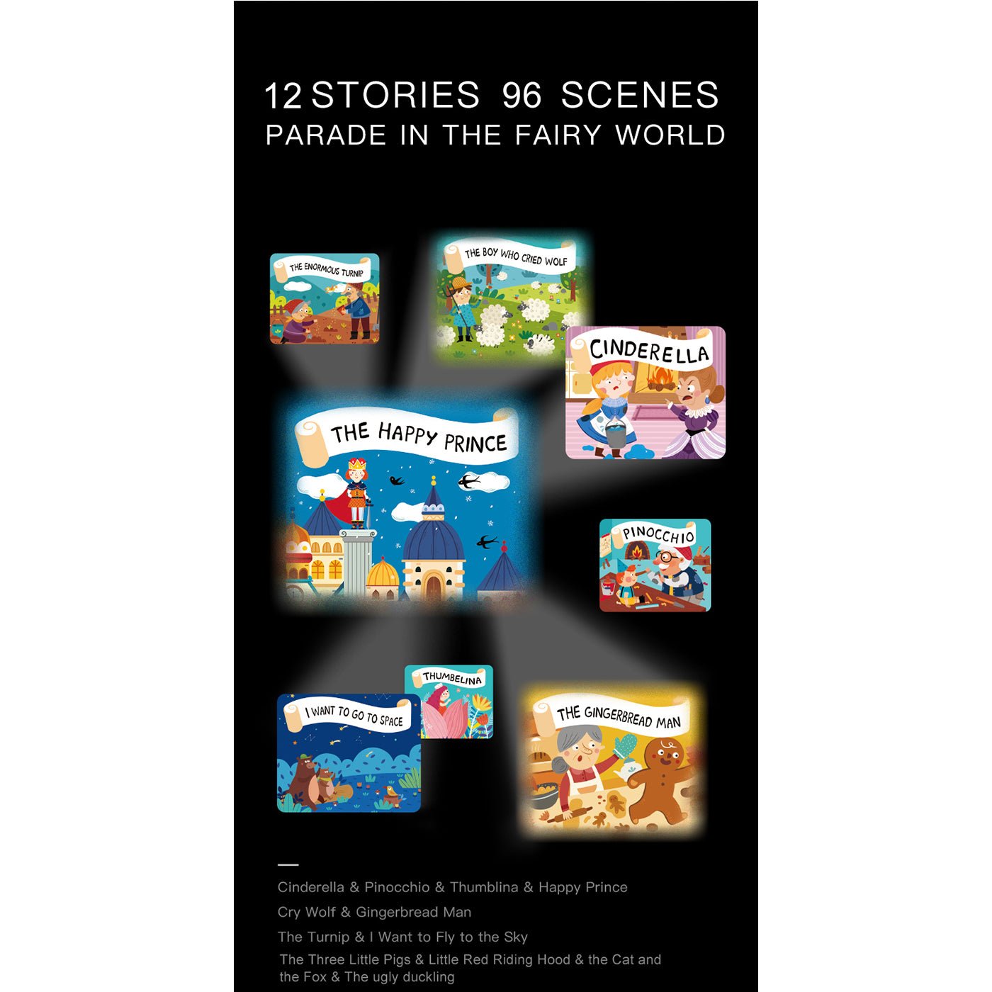 Kids Starlight Storybook Torch   0cm