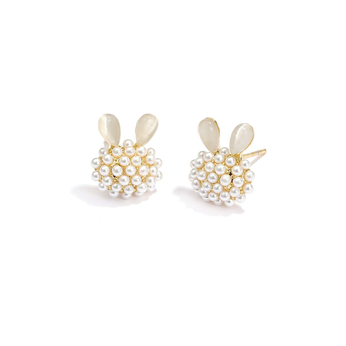 Lightening Rabbit Gold Earrings - 0cm