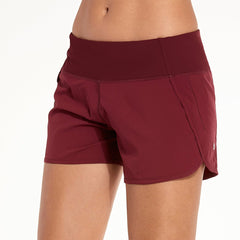 Lightweight Quick Dry Athletic Liner Wine Workout Shorts