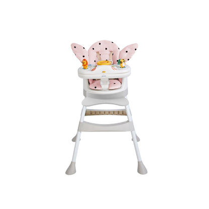 Little Angel 5-In-1 Pink Baby Activity Center High Chair - 0cm