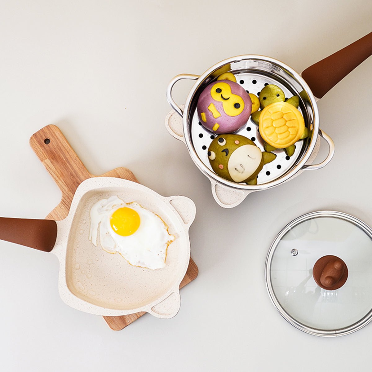 Little Bear Baby Food Cooking Orange Pot Set   0cm