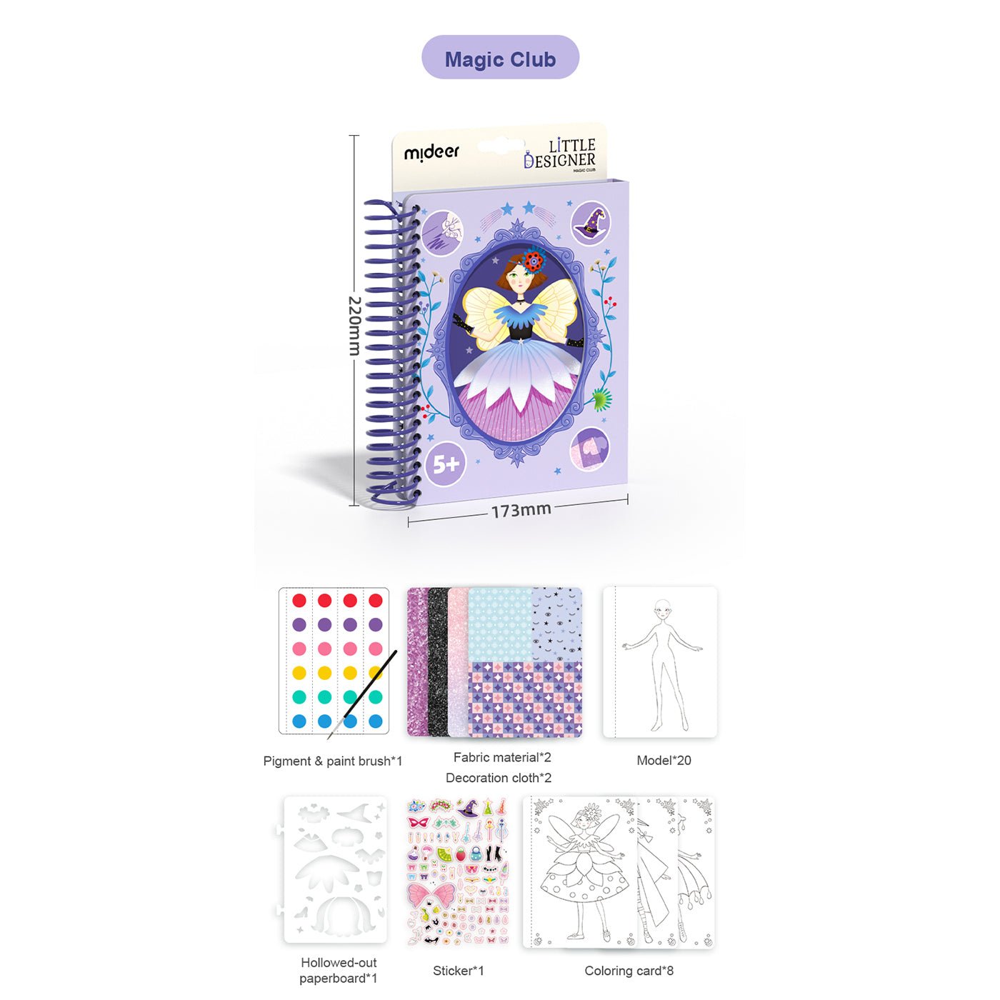 Little Designer - Magic Club - 0cm