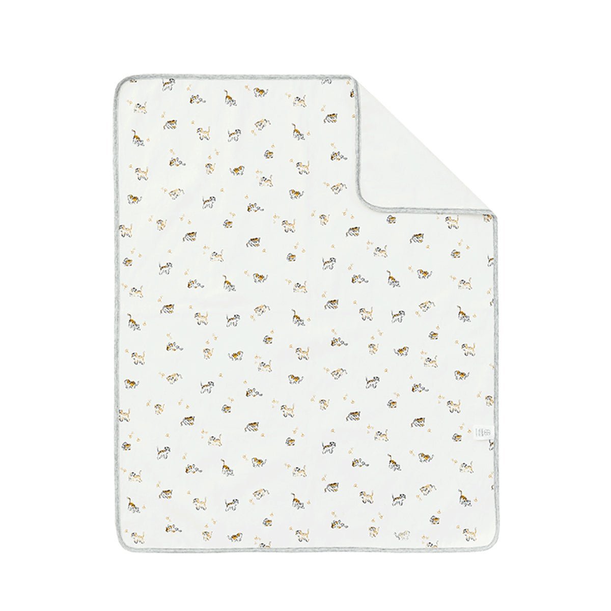 White Changing Mat Lively Tiger Waterproof Baby White Changing Mat - 0cm