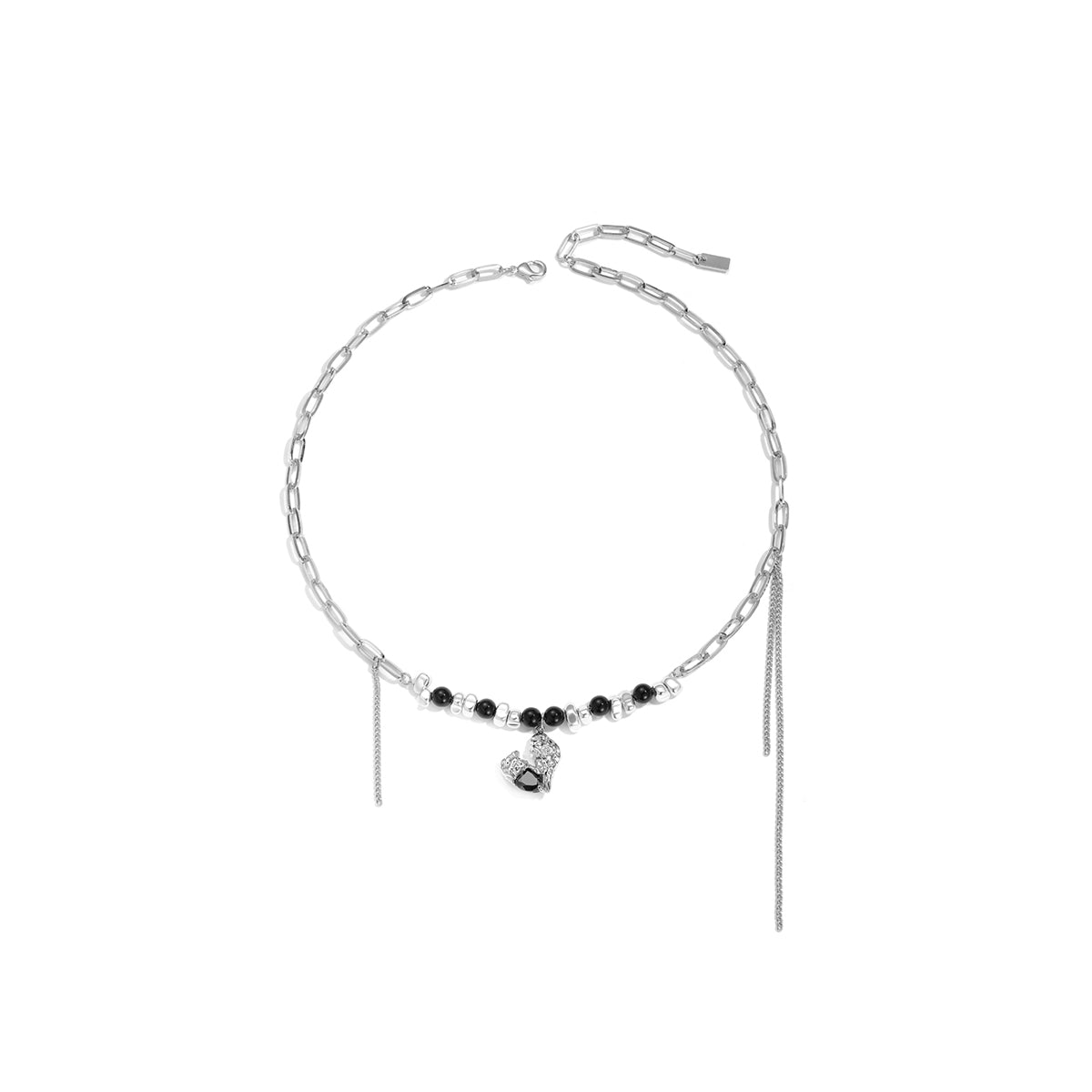 Living Knowledge Silver Necklace   0cm