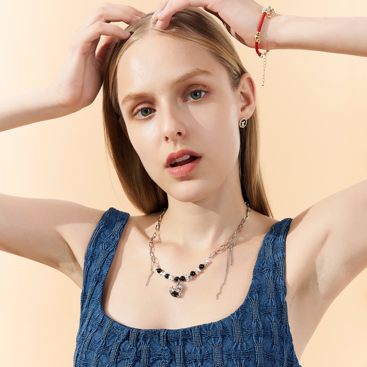 Living Knowledge Silver Necklace   0cm