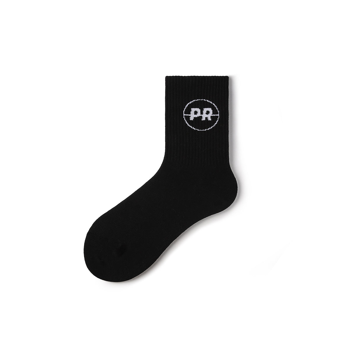 Logo print All season Unisex Active 5pcs Crew Socks Set   0cm