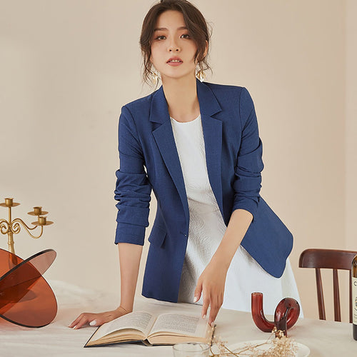 Luxurious Teal Blue Blazer 0cm