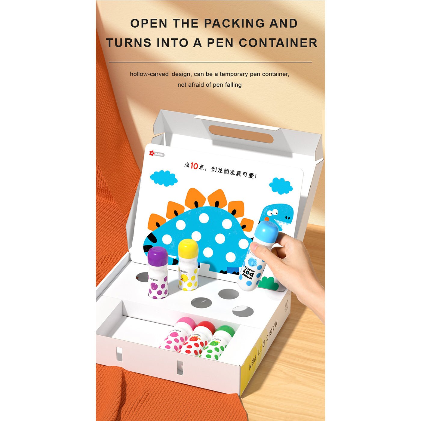 Magic Dot Pen 12 Colors - 0cm