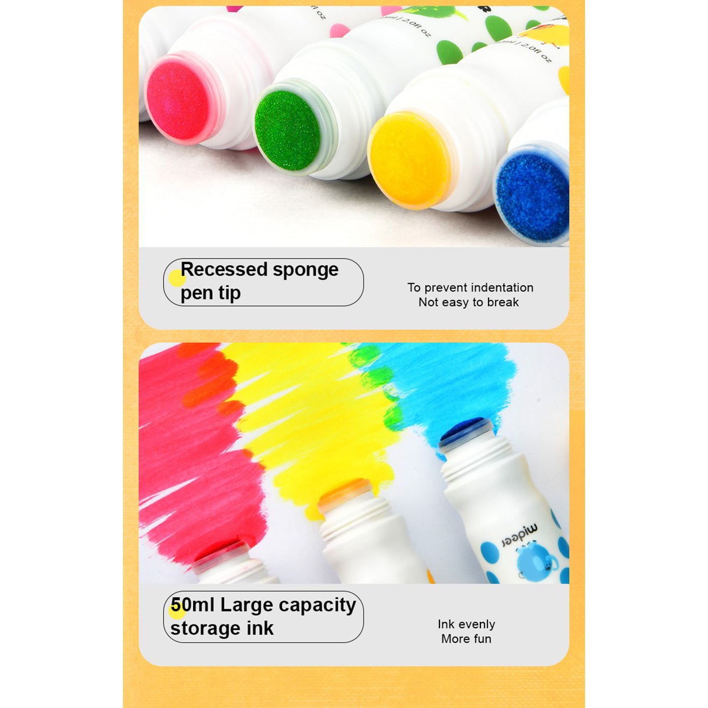 Magic Dot Pen 6 Colors   0cm